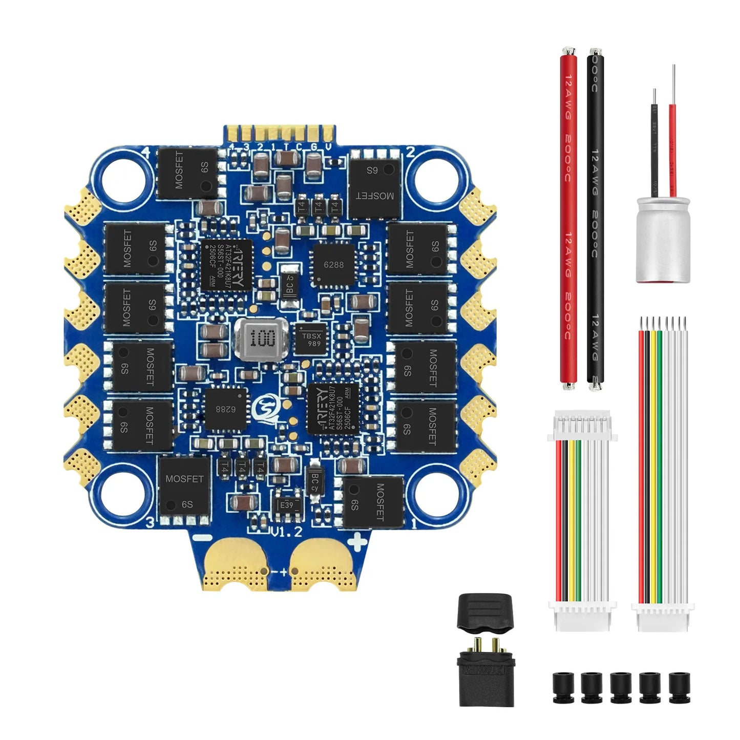 SEQURE Blueson A2 ESC 6S 65A AM32 oder 8S 70A AM32