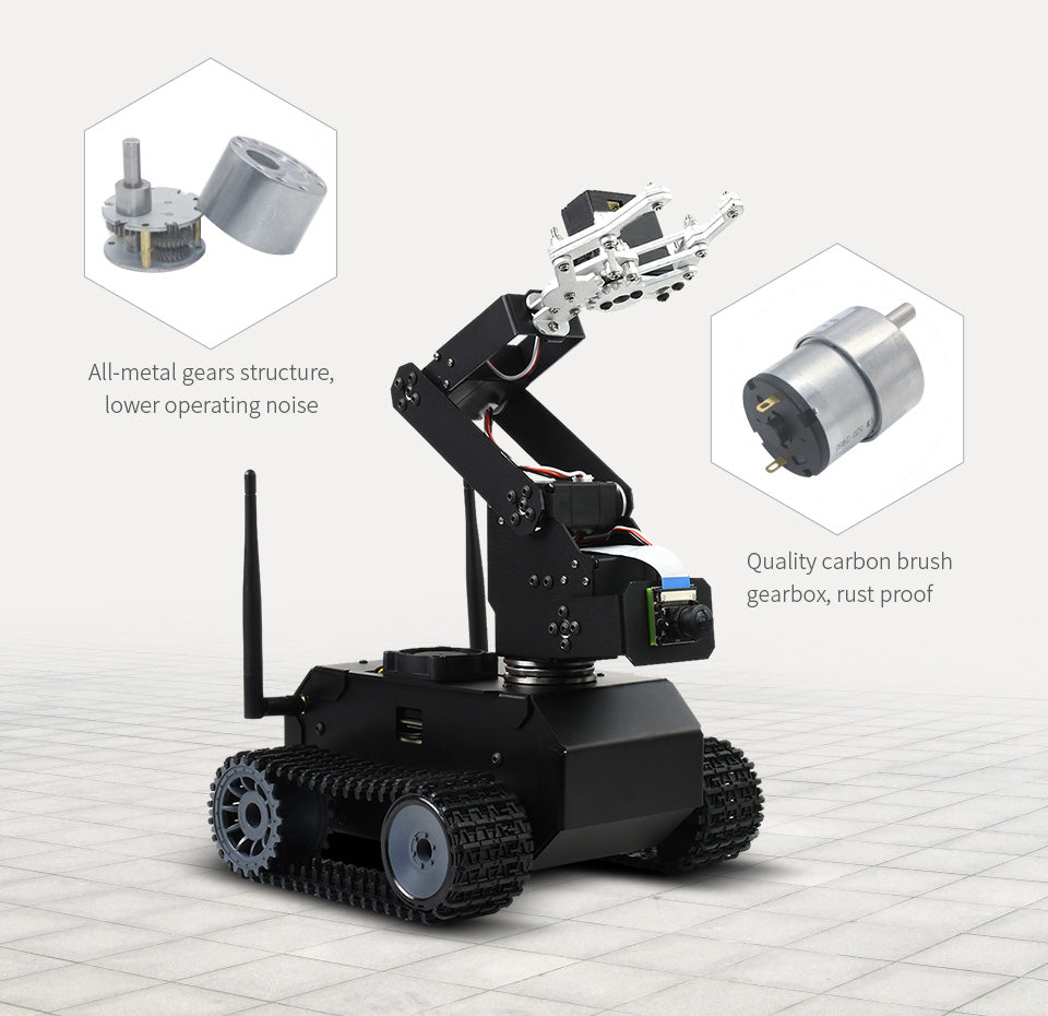 JETANK AI Kit Accessories, AI Tracked Mobile Robot, AI Vision Robot, Based on Jetson Nano