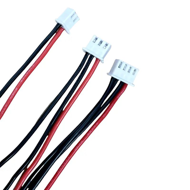 JST-XH Balance Lead Connectors with Wire (1S-8S)