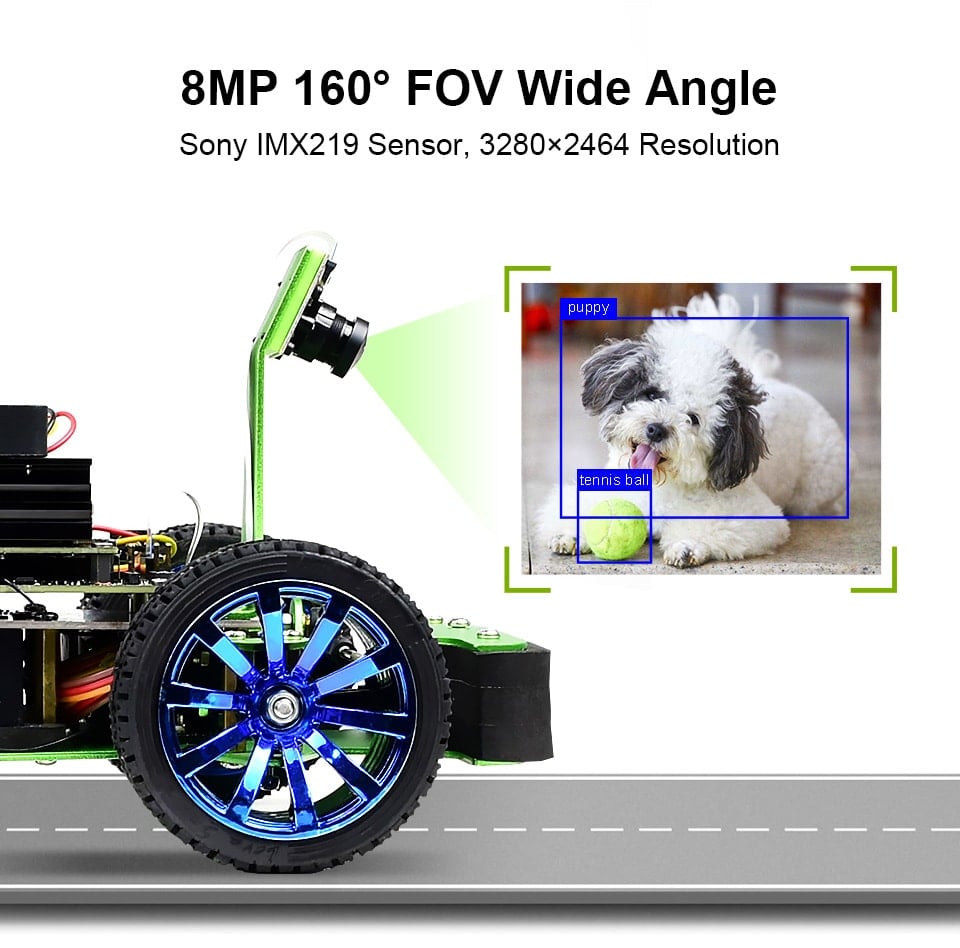 JetRacer AI Robot Car Kit for Nvidia Jetson