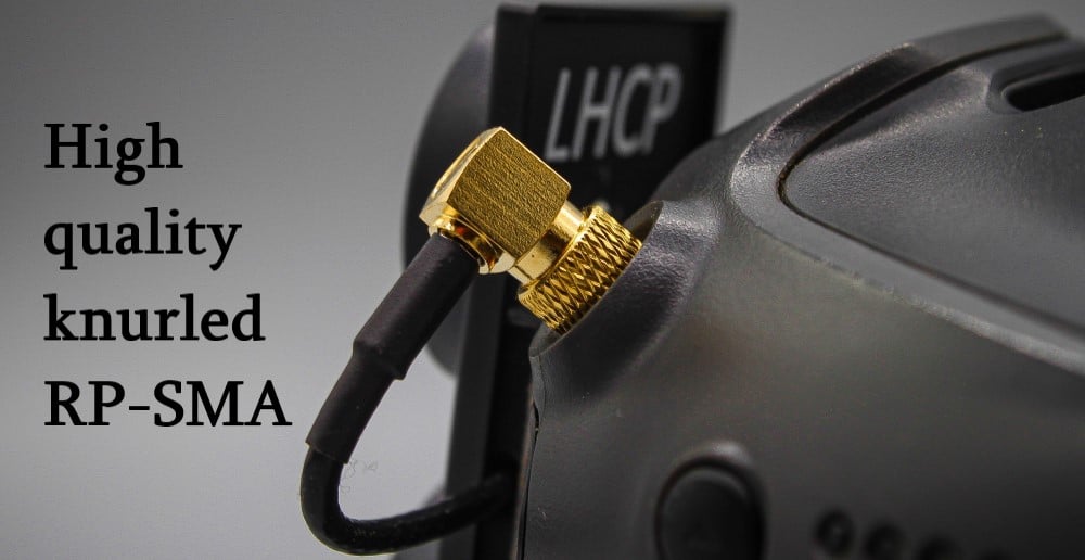 TrueRC 5.8GHz X²-AIR Mk2 Combo for DJI FPV (RHCP / LHCP)