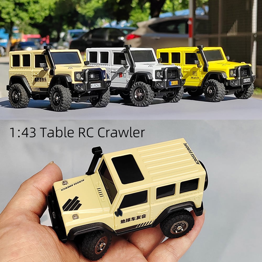 LDARC X43 Micro Tabletop RC Crawler 1:43 Scale