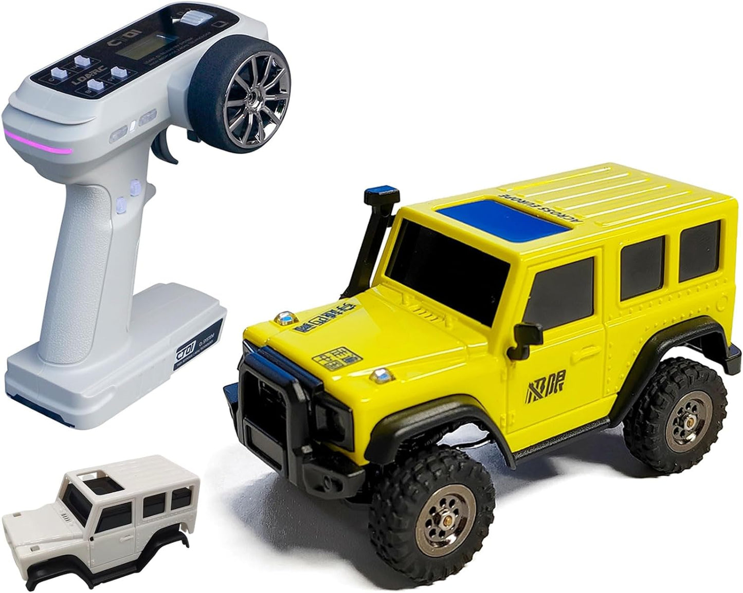 LDARC X43 Micro Tabletop RC Crawler 1:43 Scale