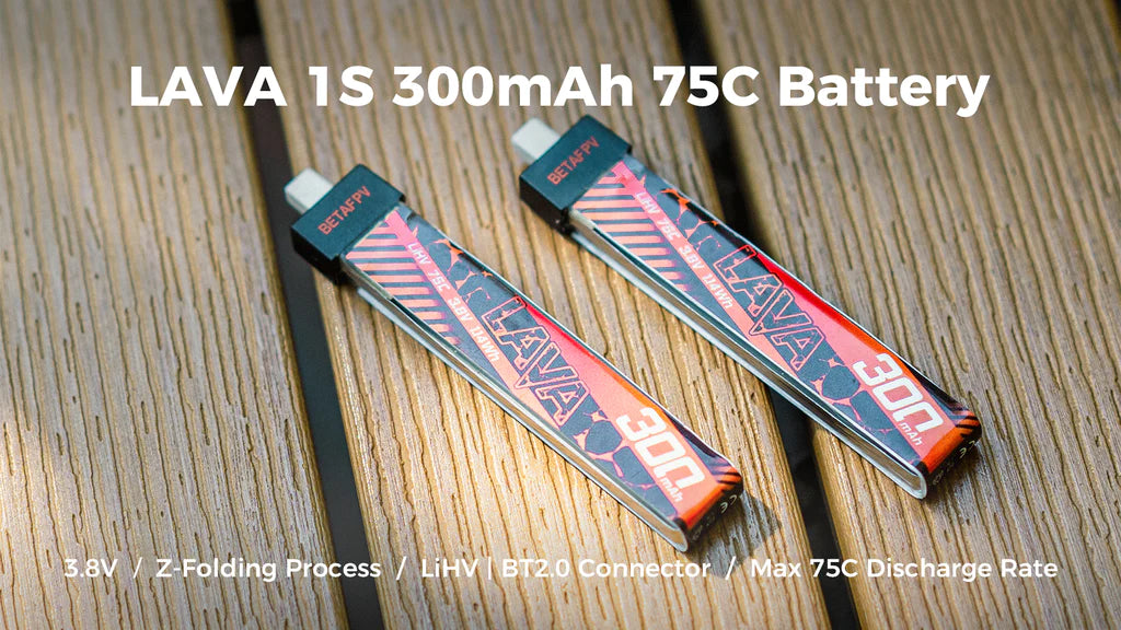 LAVA 1S 300mAh 75C Battery (5pcs)