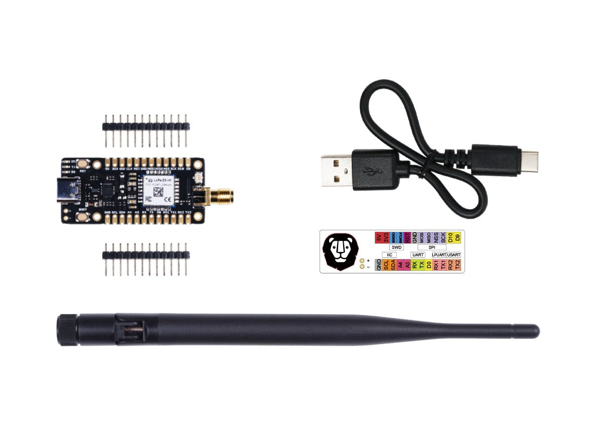 LoRa-E5 mini (STM32WLE5JC) Dev Board, LoRaWAN supported