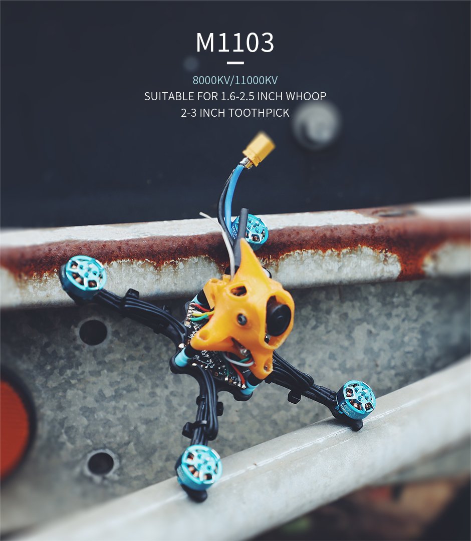 Tmotor M1103 2-4S Brushless Motor
