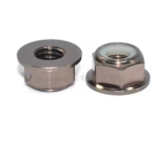 10pc M3 Nylon Locking CW Nuts pack 6061 Aluminium