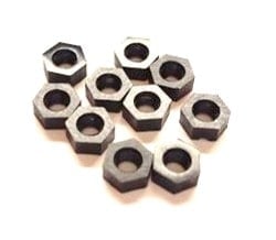10x M3 Nylonmuttern-Packung