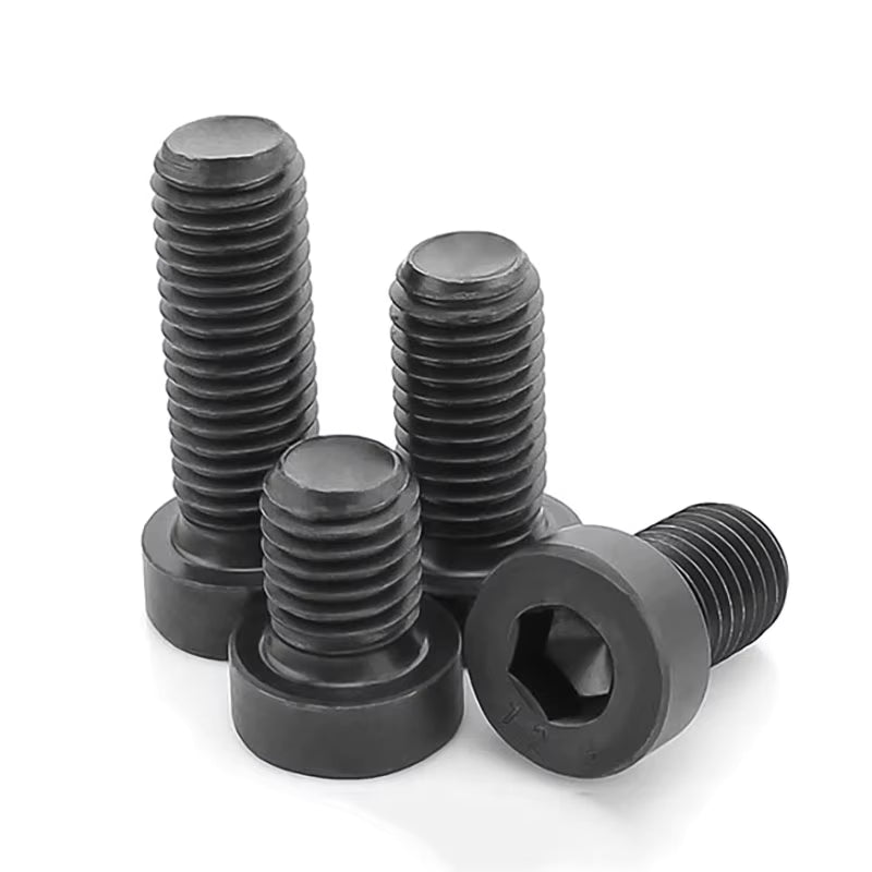 10pc M5 Cap Head Hex Screw Pack Black 8.8 Steel
