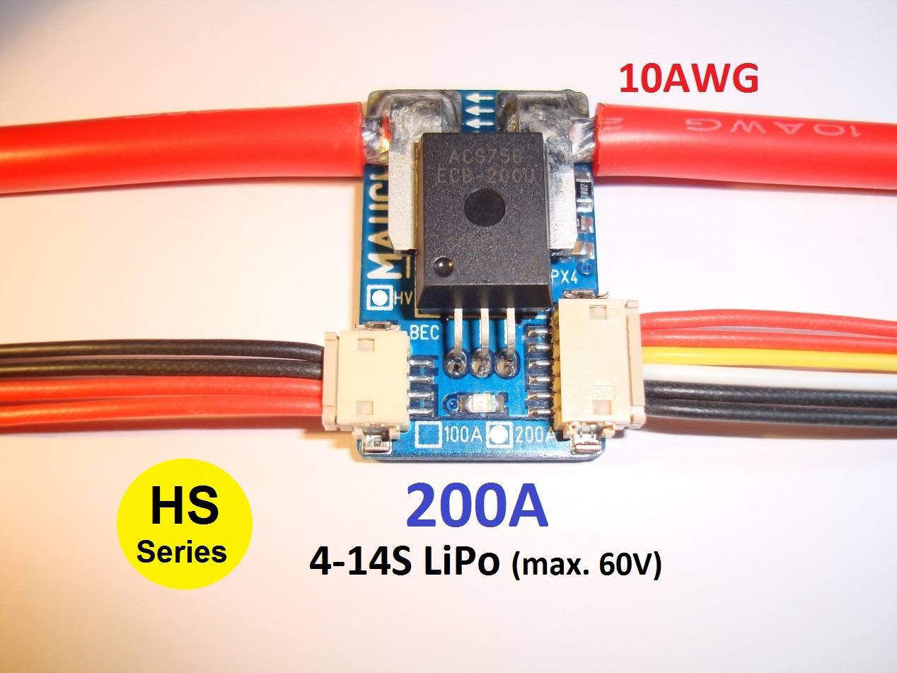 Mauch MH076 HS-200-HV Current Sensor Board