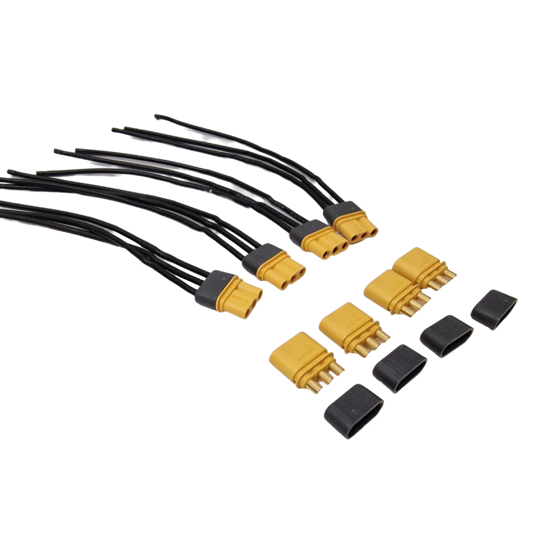 MR30 Connect & Go Connector Kit (4x Amass MR30 w/ 10cm wire)