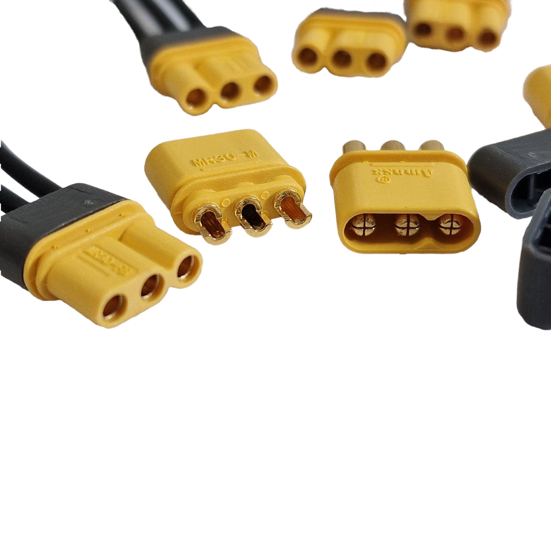 MR30 Connect & Go Connector Kit (4x Amass MR30 w/ 10cm wire)