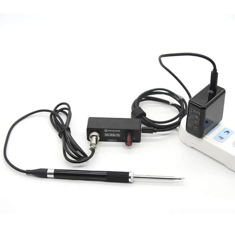 Sequre MSS12 Mini Soldering Station Kit (T12 tips compatible)