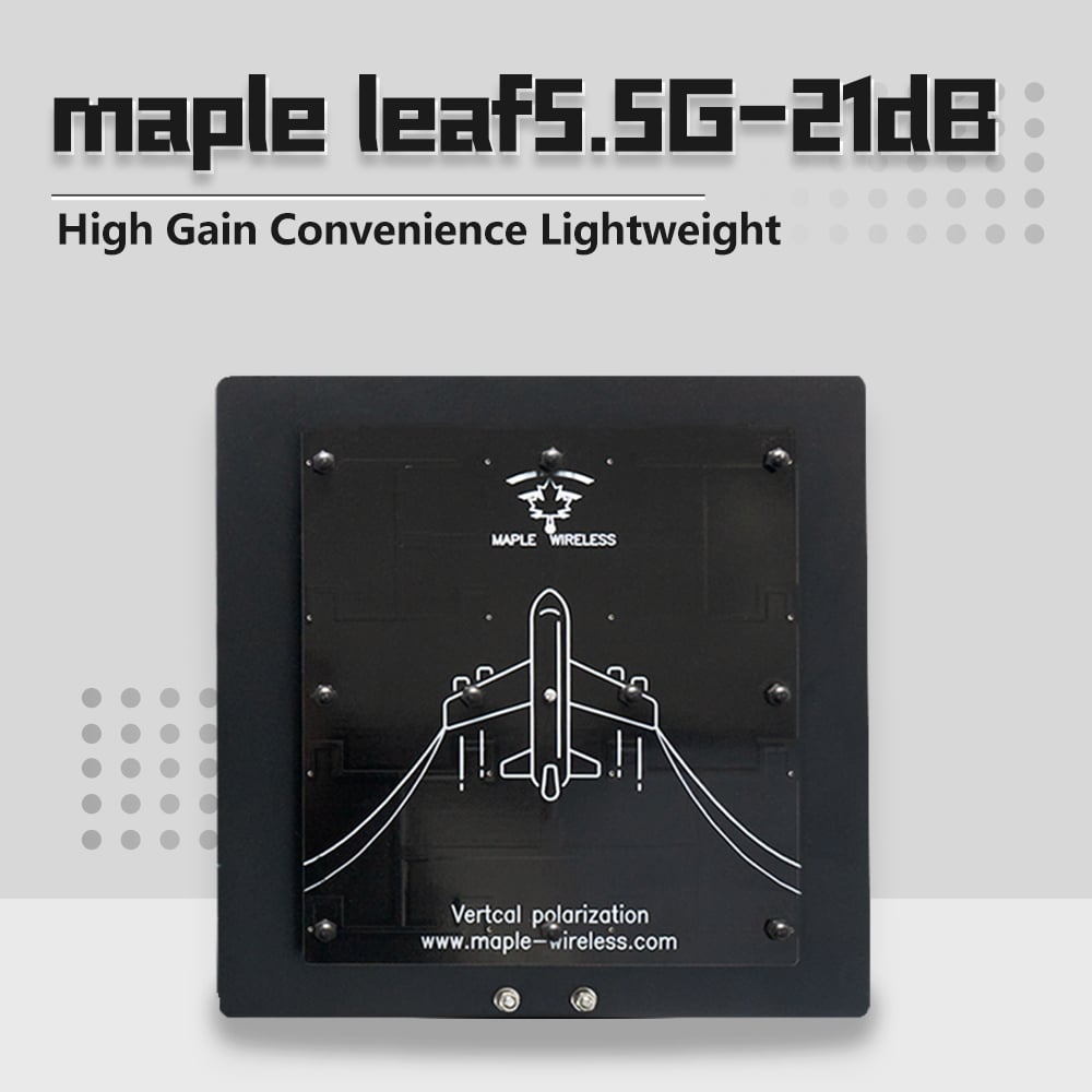 Maple Wireless 21dBi 5.5Ghz Directional Antenna (SMA)