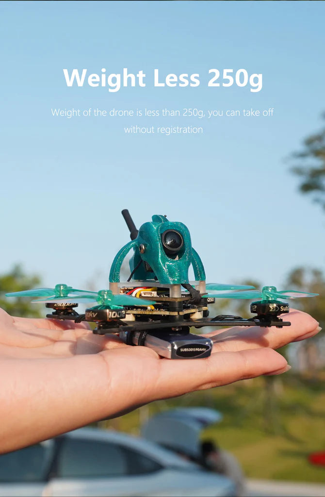 Sub250 1s Nanofly20 Analog 2 inch Freestyle Quadcopter
