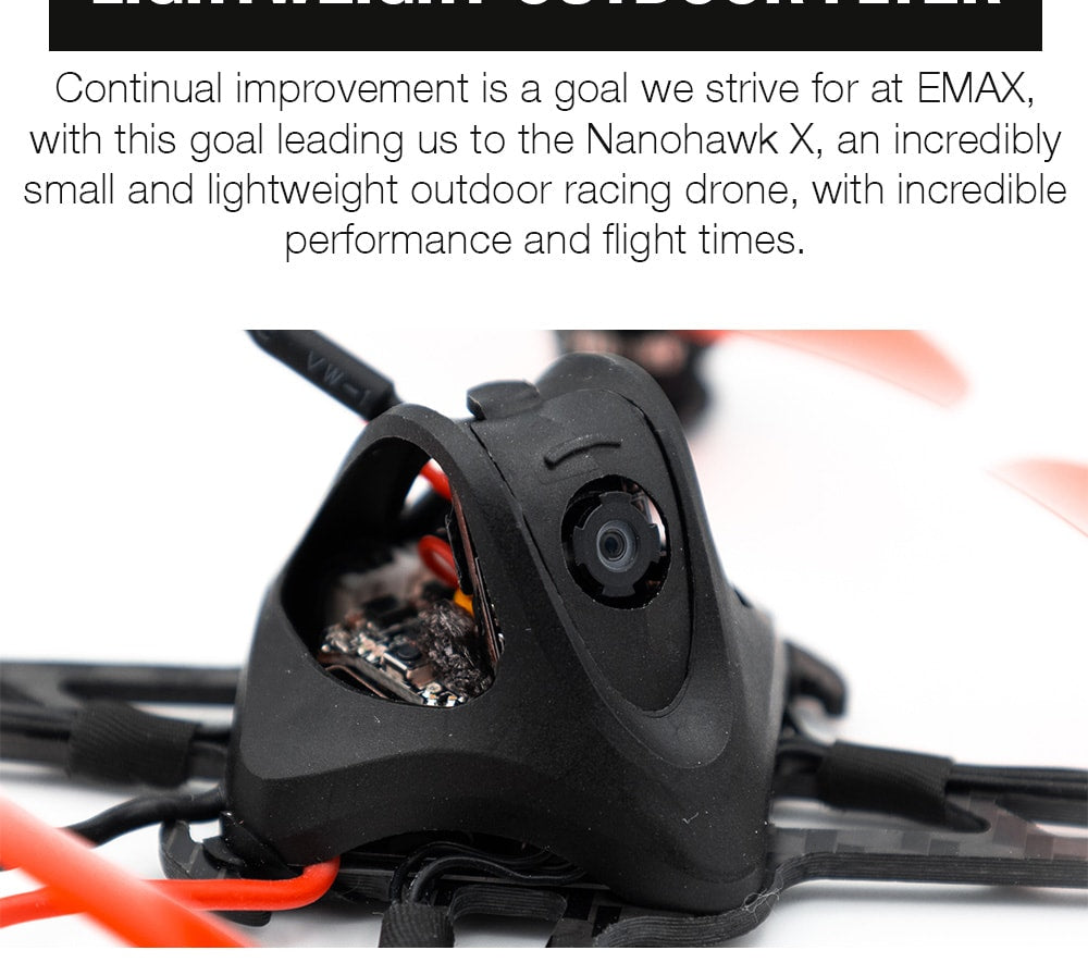 Emax Nanohawk X - 3 inch Ultralight FPV Drone