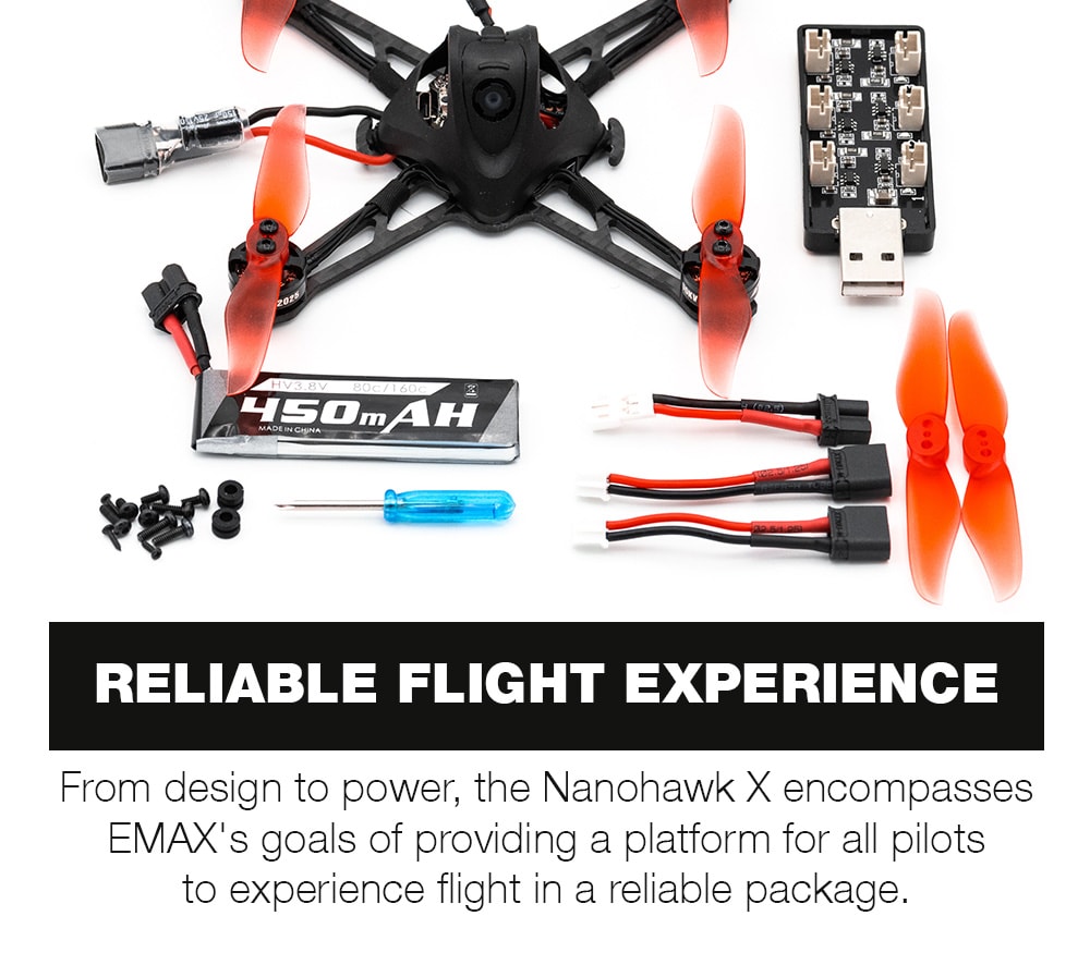 Emax Nanohawk X - 3 inch Ultralight FPV Drone