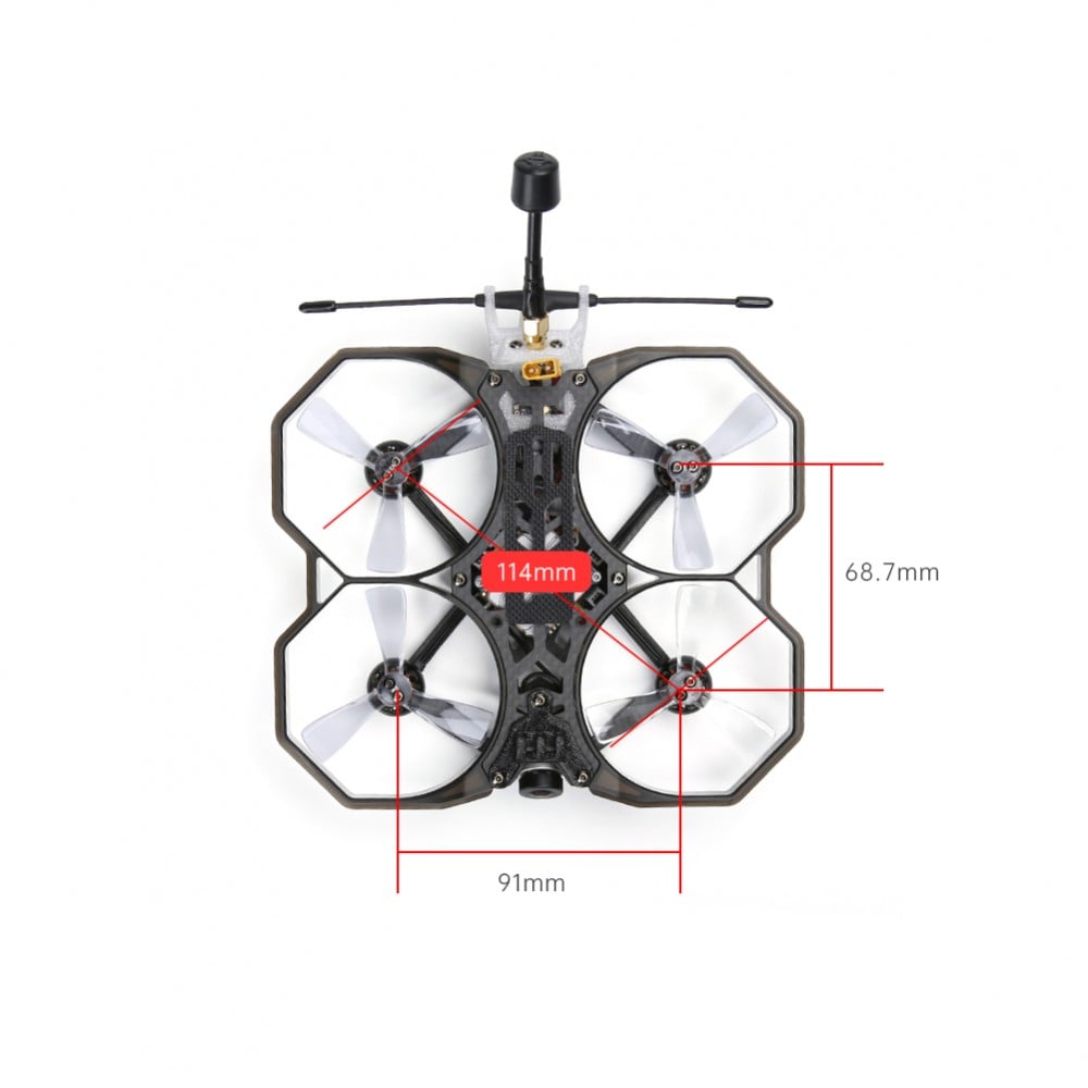 iFlight Protek25 HD Cinematic Mini Quadcopter w/ Caddx Vista