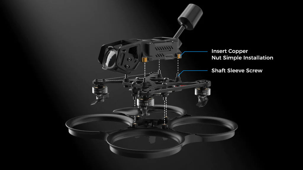 Pavo20 Brushless Whoop Frame With HD VTX Bracket