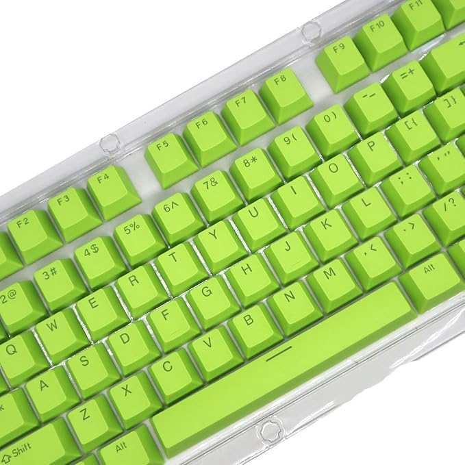 Double Shot PBT Keycaps 104 Full Size