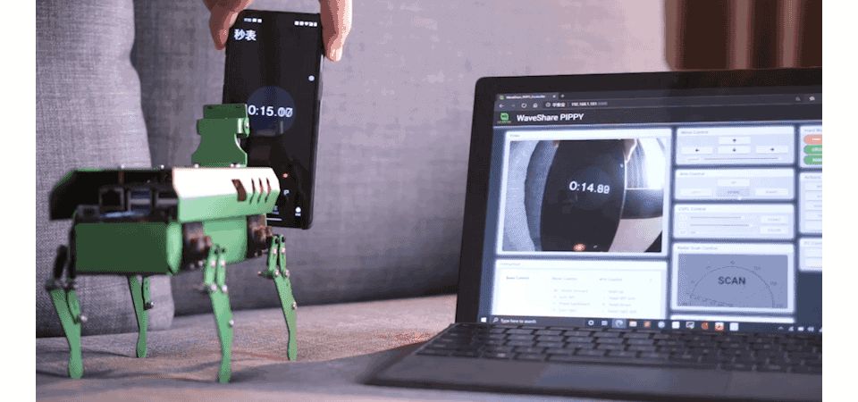 PIPPY Open Source Quadruped Bionic Dog Robot