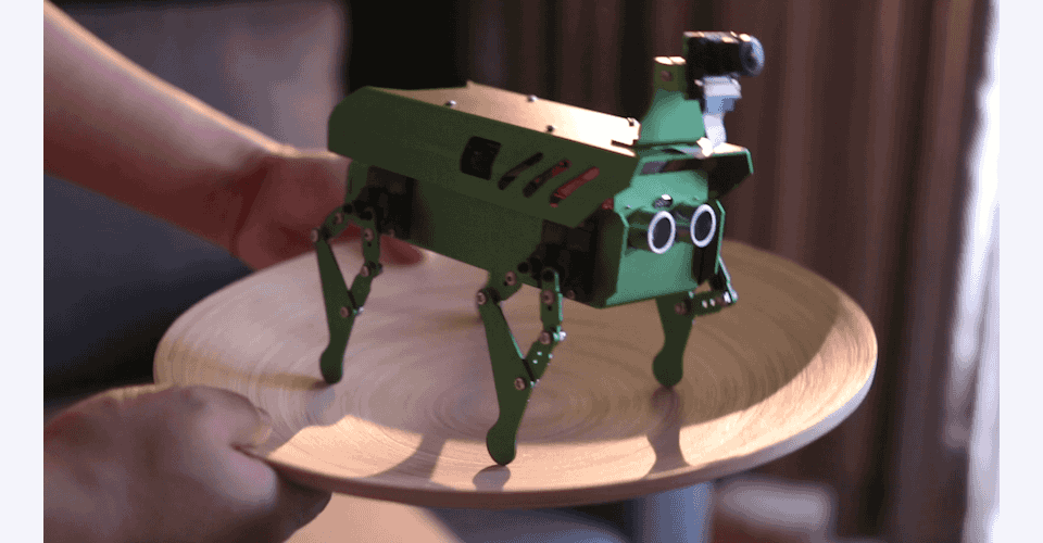 PIPPY Open Source Quadruped Bionic Dog Robot