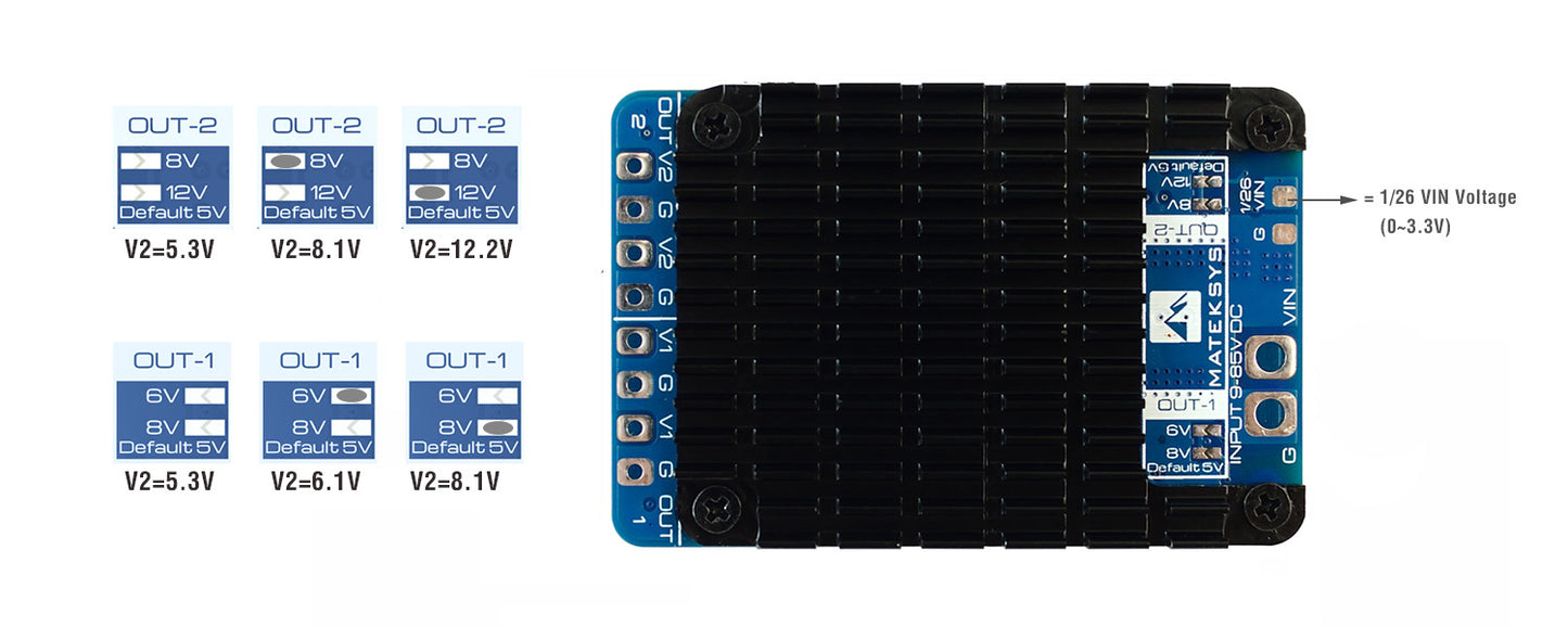 Matek Power Module PM20S-2