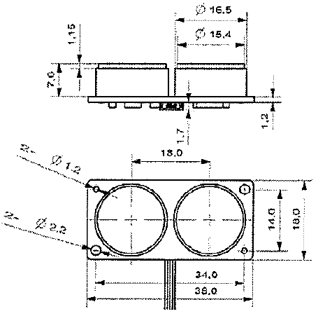PSK-CM8JL65-CC5 Infrared Distance Measuring Sensor