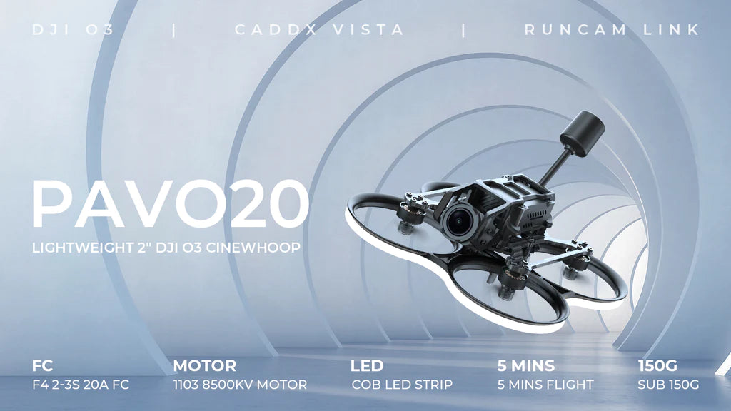 Pavo20 Brushless Whoop Quadcopter ELRS