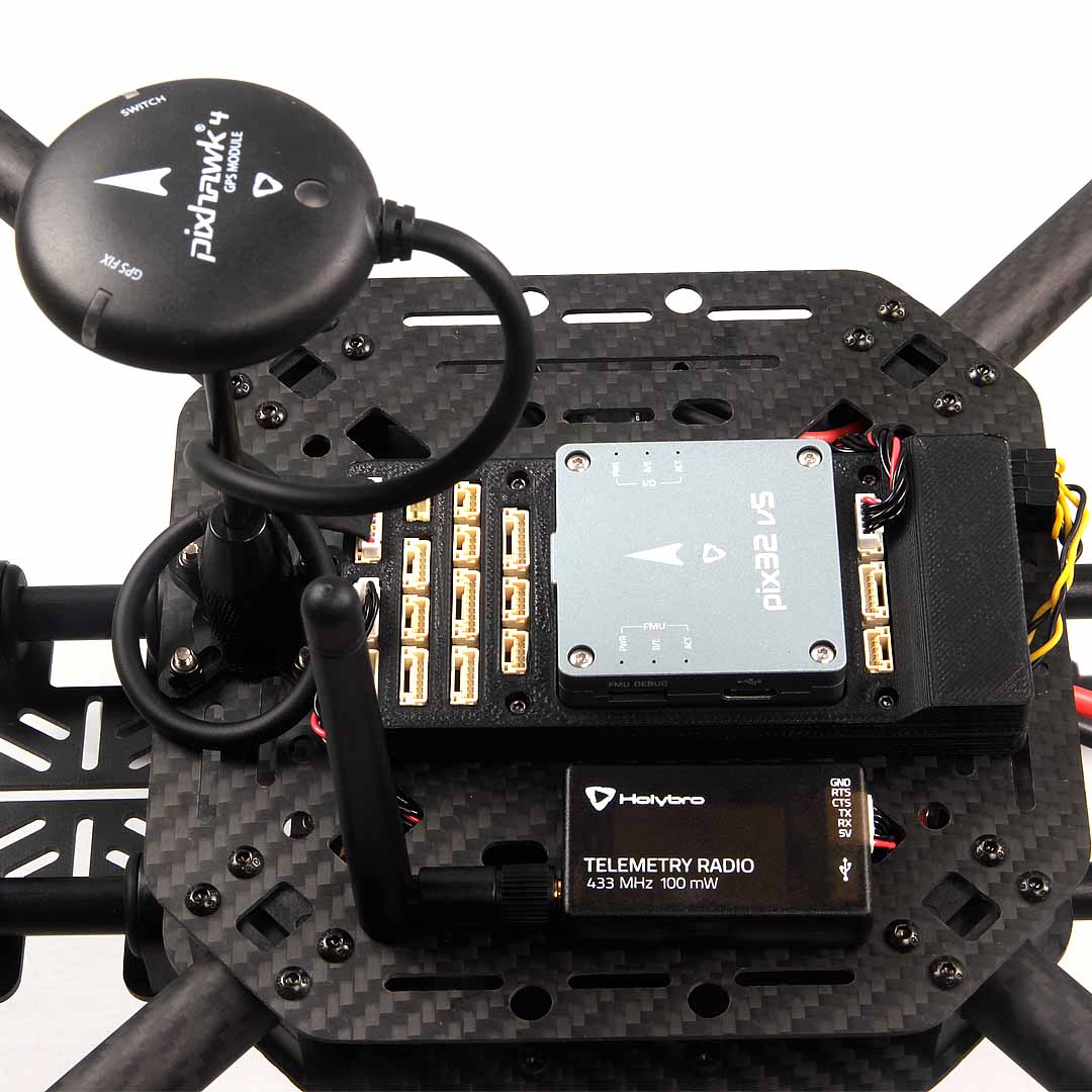 Holybro X500 Hacker Drone Kit /w Pix32 V5, 433Mhz Telemetry