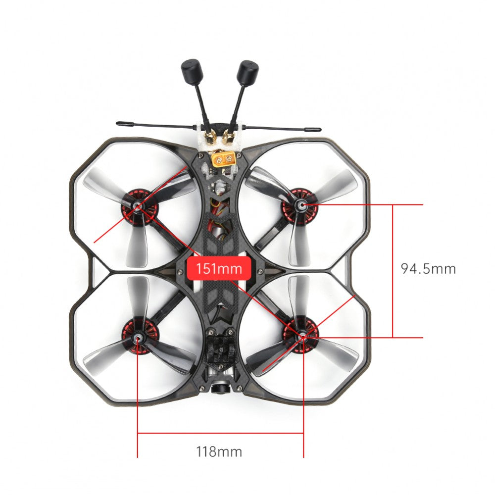 iFlight Protek35 HD Cinematic Mini Quadcopter w/ Caddx Polar