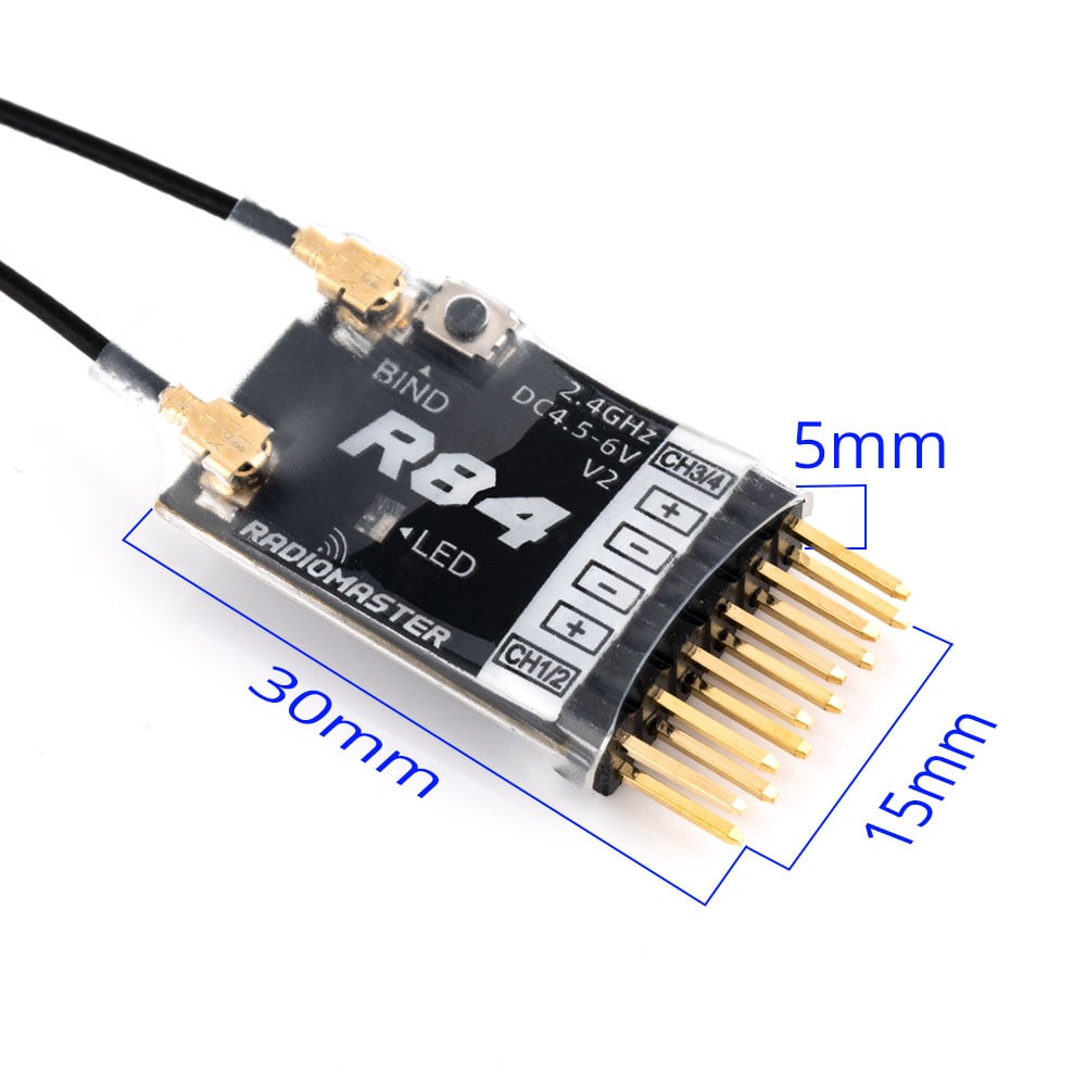 Radiomaster R84 V2 D8/D16 PWM Receiver