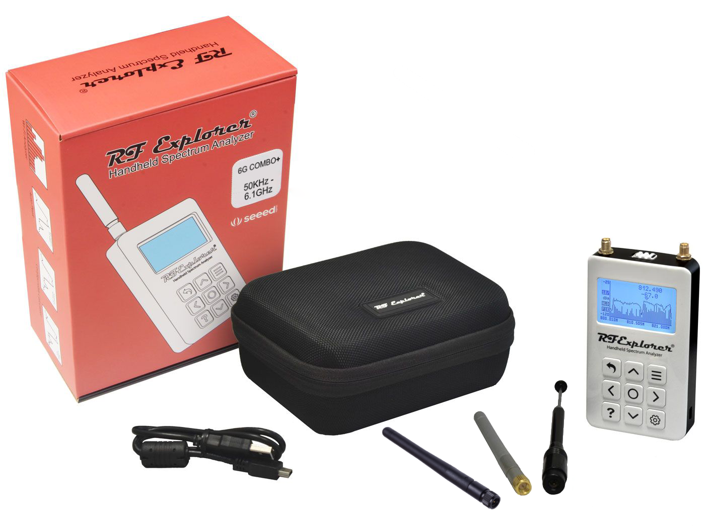 RF Explorer 4G Combo Plus Slim Spectrum Analyser