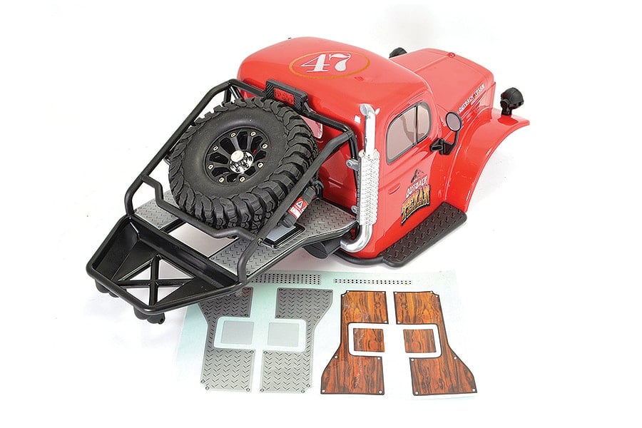 FTX Outback Texan 1/10 Trail Crawler RTR (Red, Green, Grey)