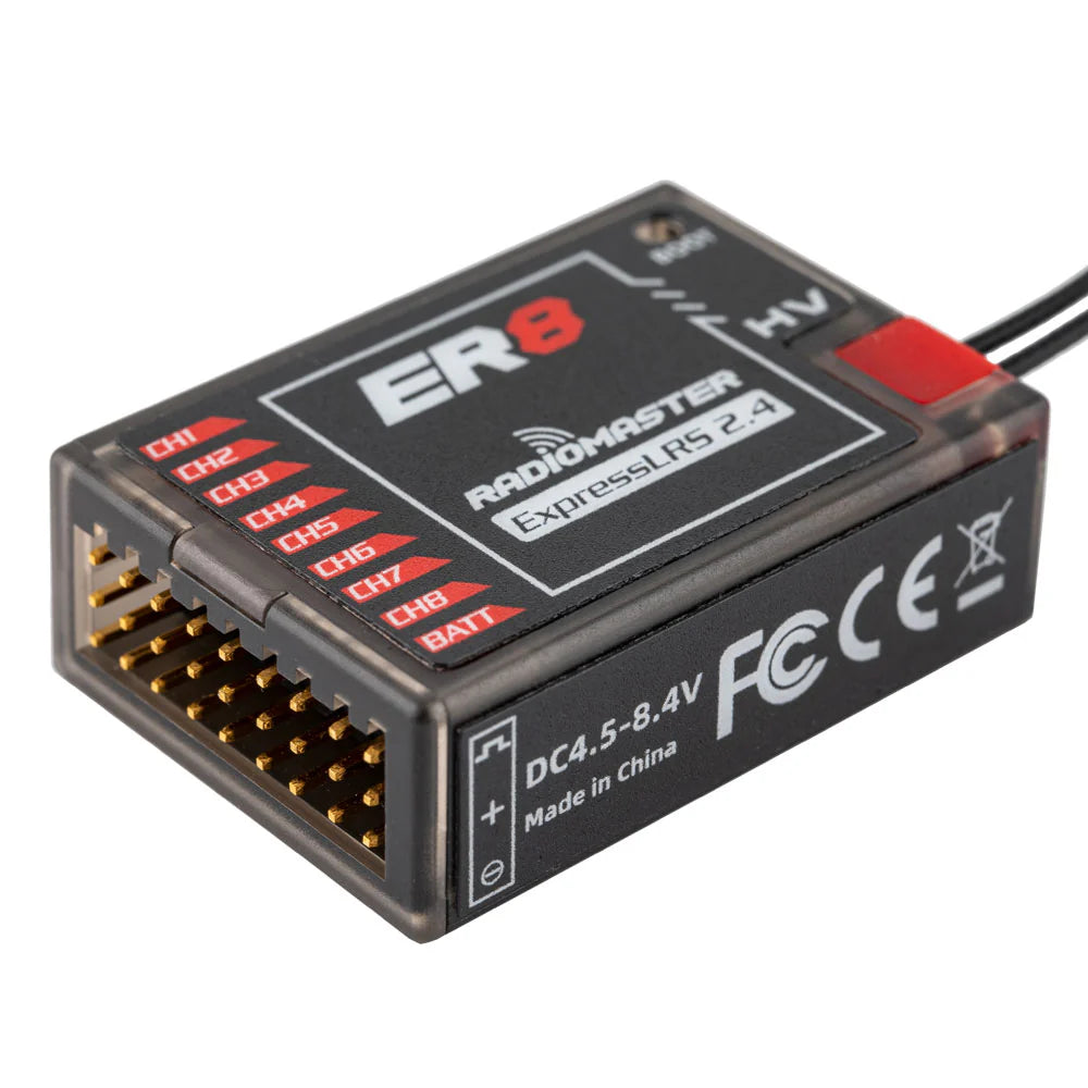 RadioMaster ER8 2.4ghz PWM ExpressLRS 8 Channel Receiver