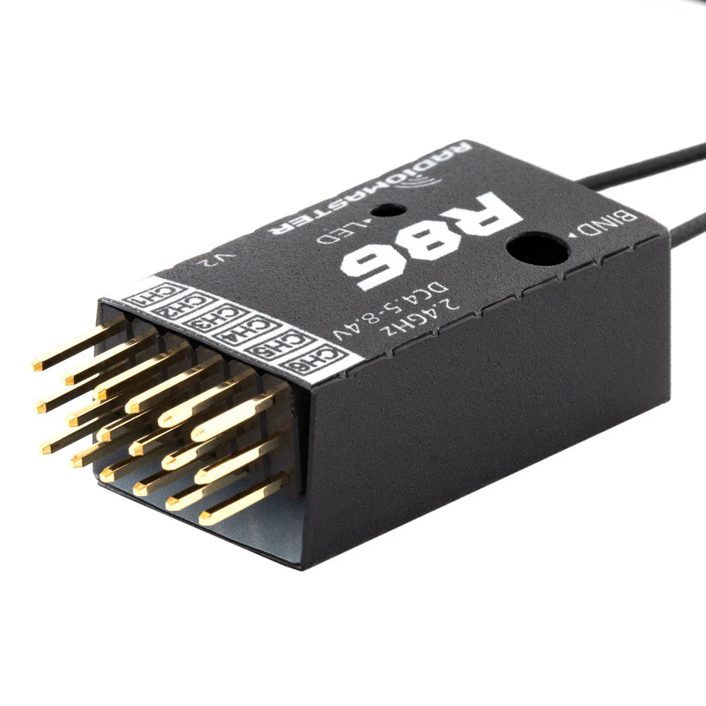 RadioMaster R86 V2 6CH FrSky D8/D16/SFHSS Compatible PWM Receiver