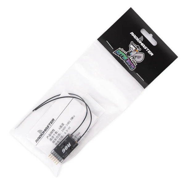RadioMaster R86 V2 6CH FrSky D8/D16/SFHSS Compatible PWM Receiver