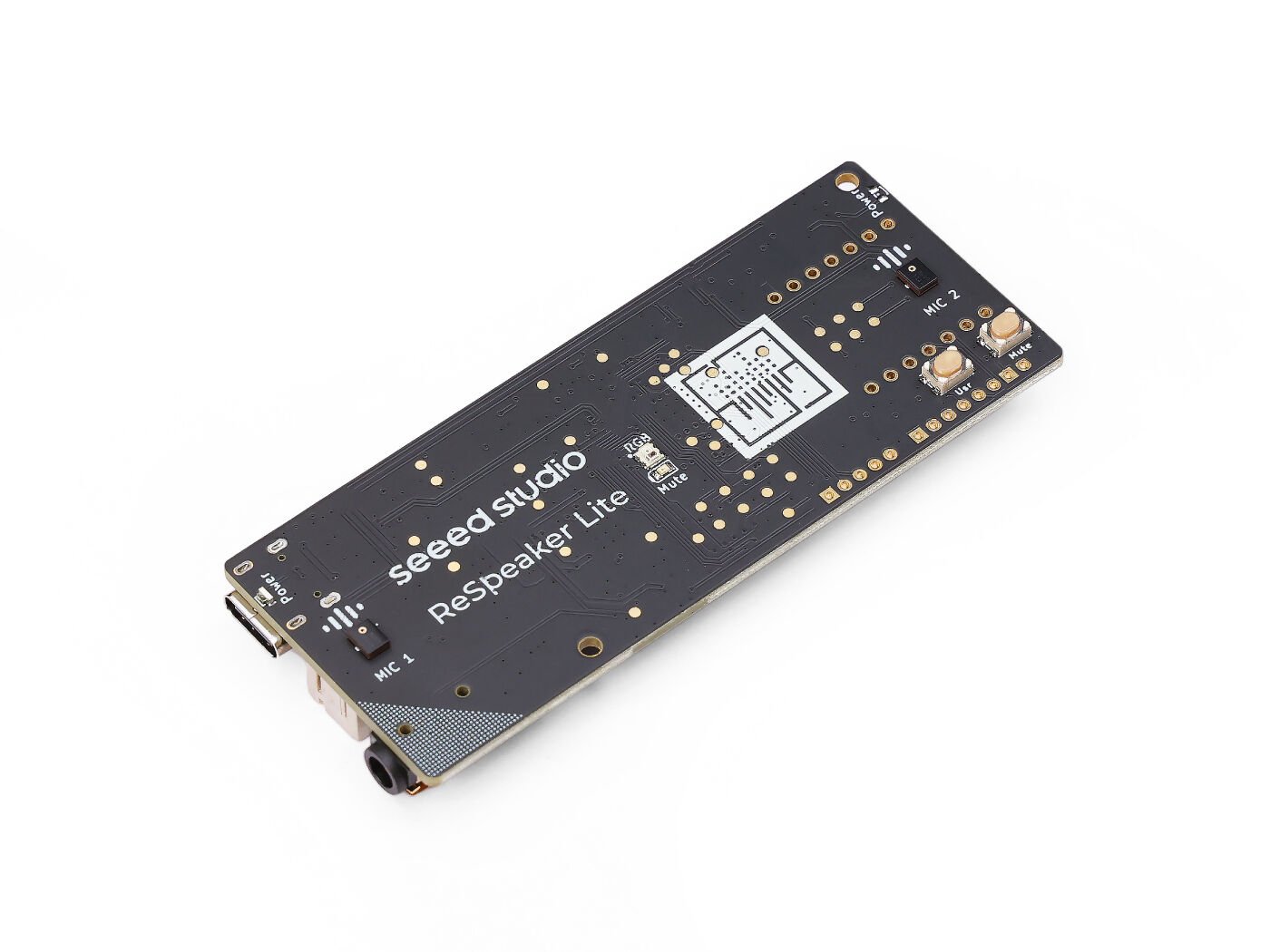ReSpeaker Lite - USB 2-Mic Array with Onboard AI Audio Processing