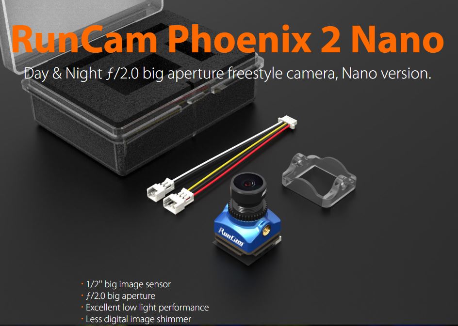 Runcam Phoenix 2 Nano 1000TVL FPV Camera