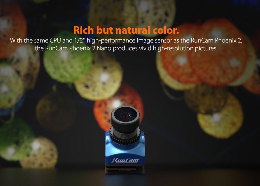 Runcam Phoenix 2 Nano 1000TVL FPV Camera