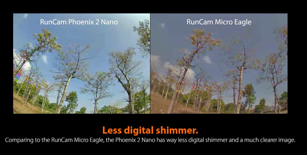 Runcam Phoenix 2 Nano 1000TVL FPV Camera