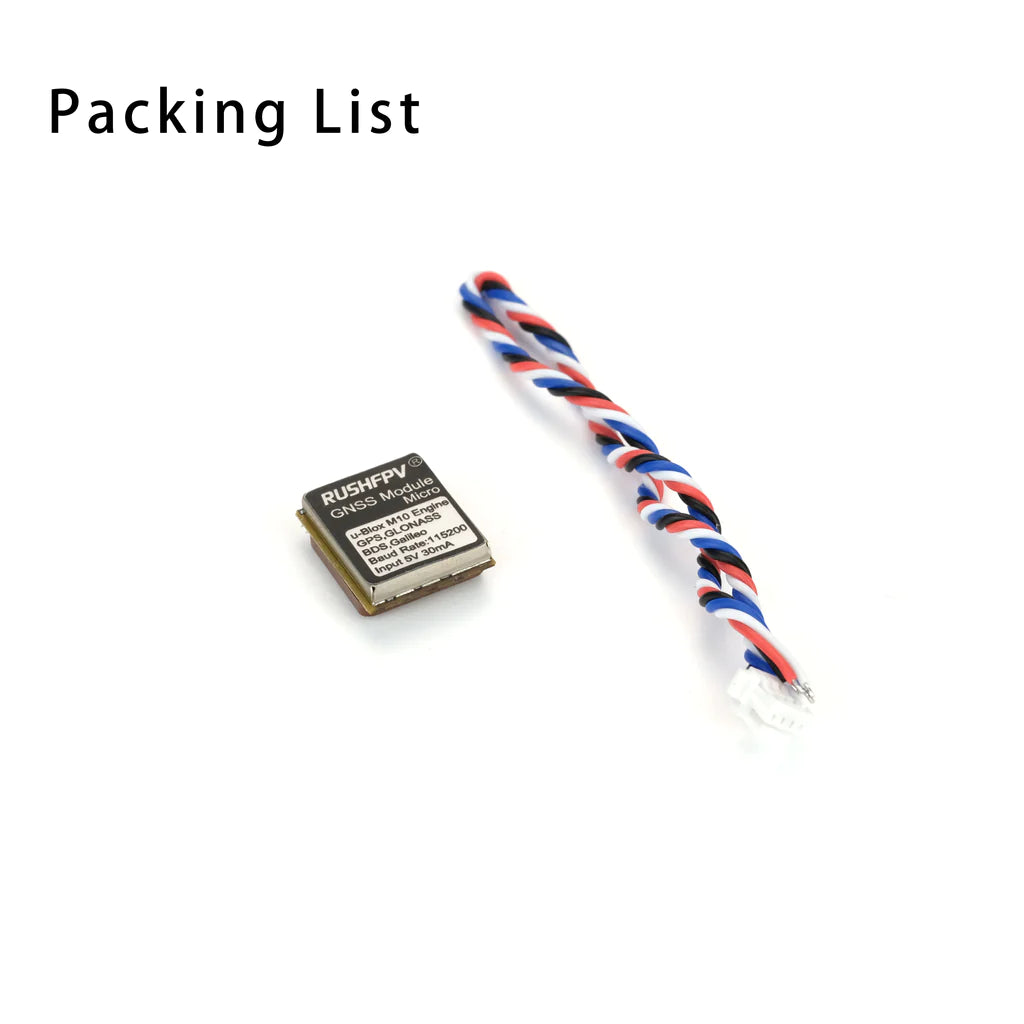 RushFPV M10 GNSS GPS Micro Module