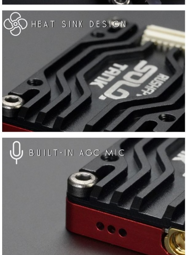 RushFPV Tank Solo 5.8GHz 1.6W VTX w/ Smart Audio