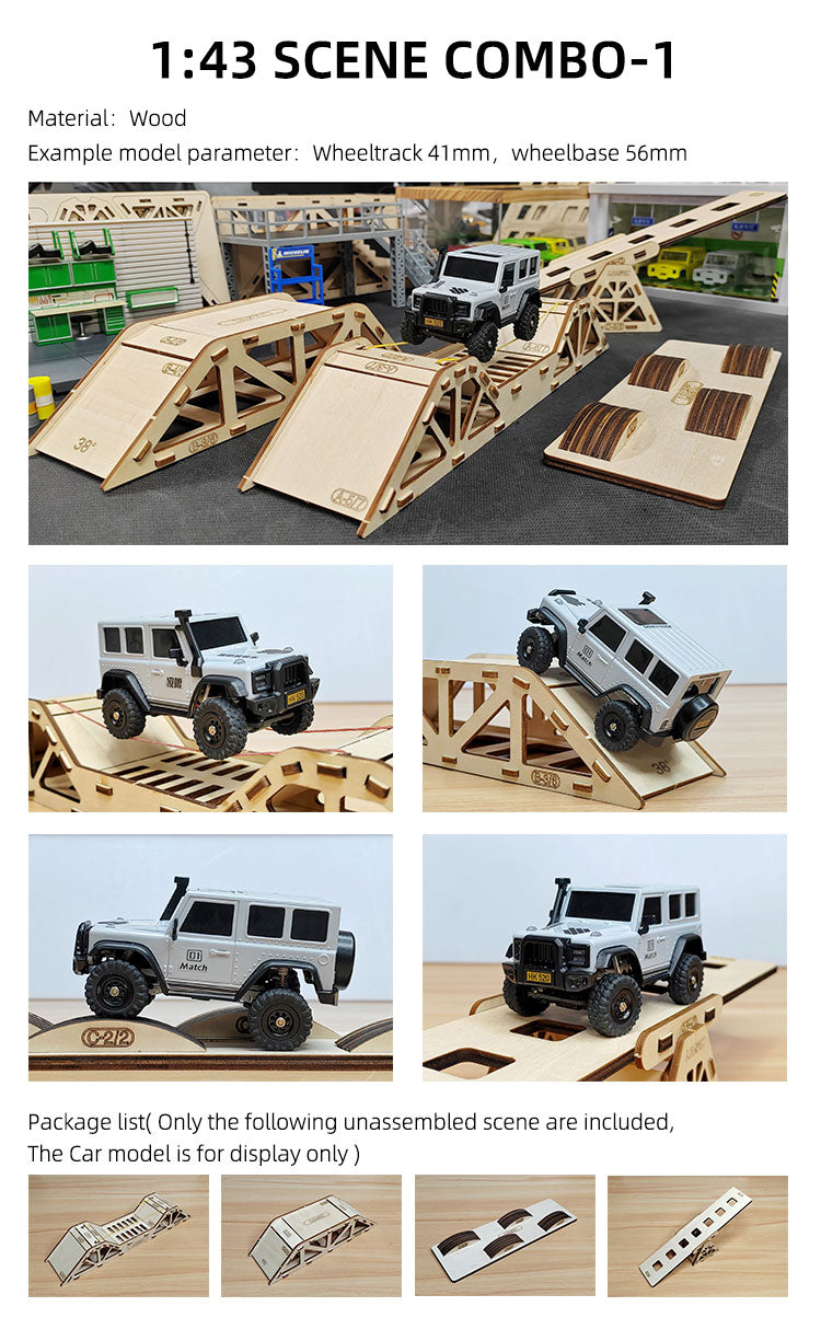 1:43 Crawler Playground Climbing Scene Combo-1