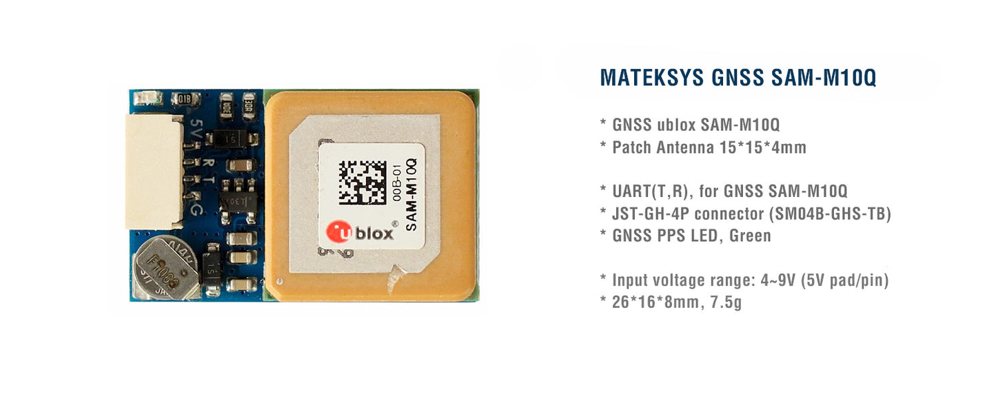 Matek Ublox SAM-M10Q GPS Module