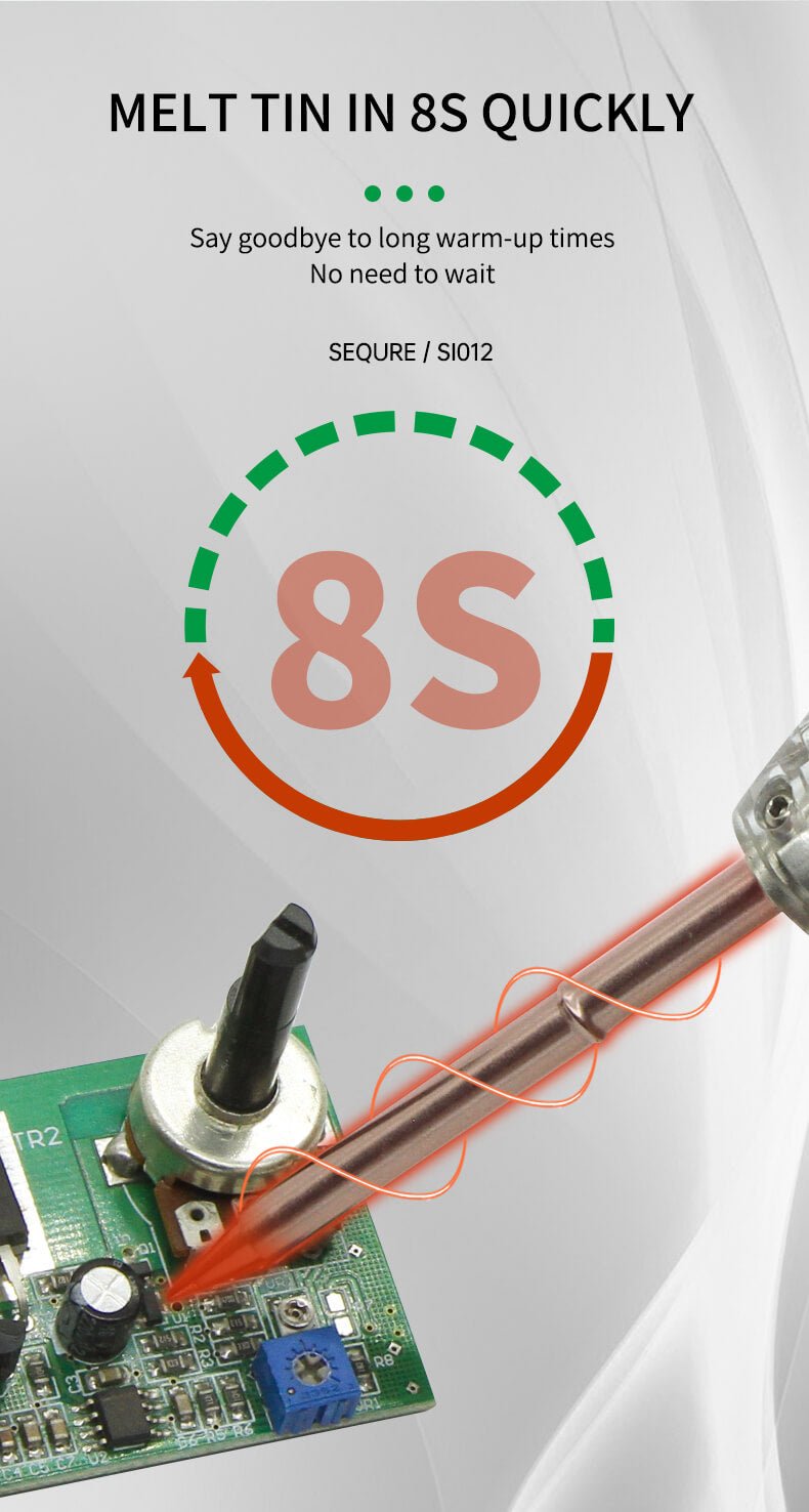 Sequre SI012 Intelligent Portable Soldering Iron Kit