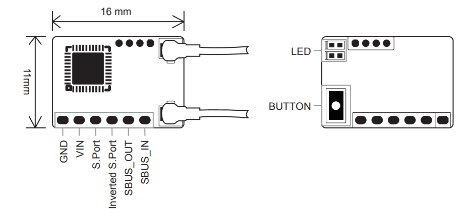 FrSky Archer Plus RS 2.4Ghz ACCESS Receiver