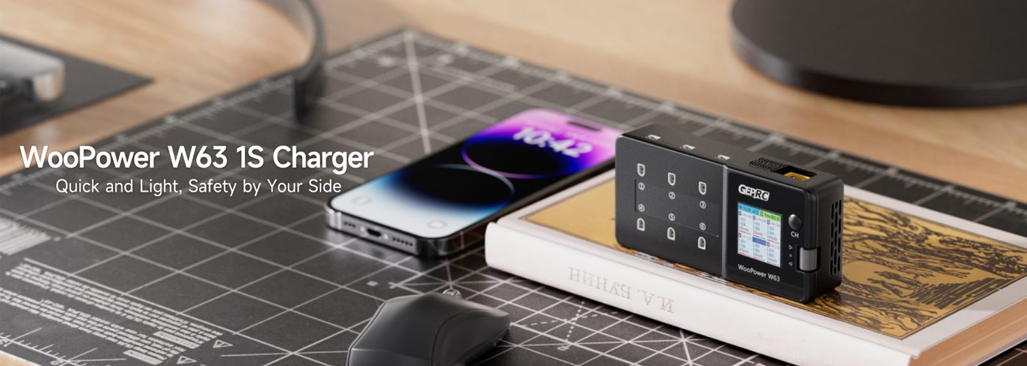 GEPRC WooPower W63 1S Charger