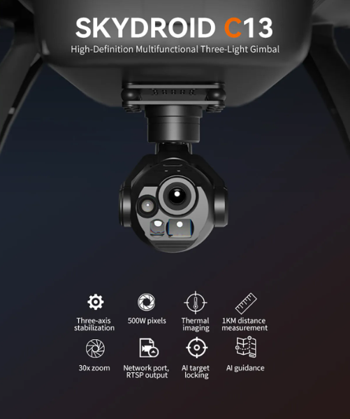 Skydroid C13 Three-Light Gimbal