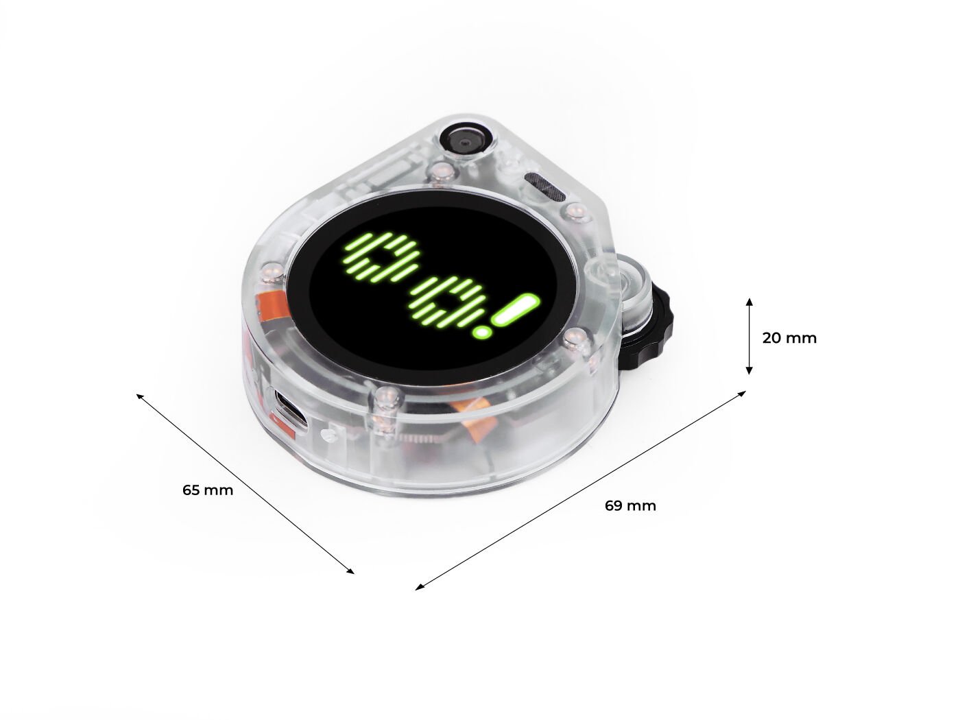 SenseCAP Watcher W1-A (Clear Enclosure)